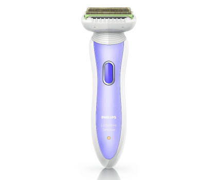 Depilator i golarka damska Philips Depilator Ladyshave Sensitive 4w1 HP 6368/00 fioletowy